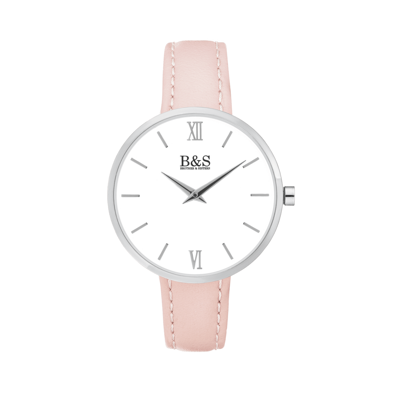 Pink Love - Woman Watch - Ladies Watch - Silver Watch - Brother & Sisters Women Watch Brother & Sisters